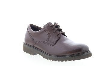 Rockport Maverick Plain Toe Oxford Mens Brown Oxfords Plain Toe Shoes