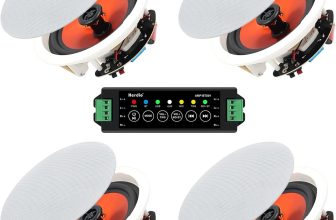 Herdio 6.5″ 4 PCS 600 Watts Ceiling Bluetooth Speakers Kitchen Ceiling Speaker