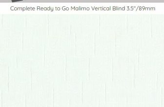 Complete Ready To Go Malimo Quality Vertical Blind Cord & Chain Operation 3.5″