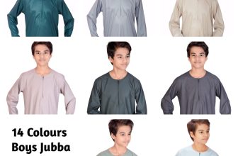 Boys Thobe Omani Style Jubba Many Colours Children Jubbah Matte Shiny | alqasswa