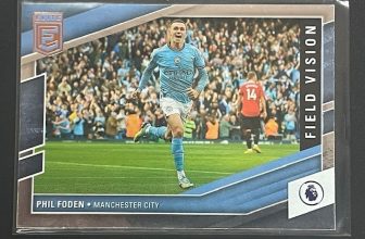 PANINI DONRUSS ELITE PREMIER 22/23 FIELD VISION PHIL FODEN MANCHESTER CITY NO.6