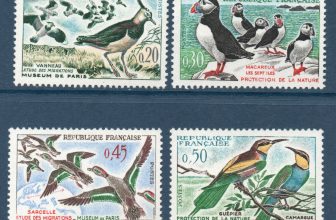 France #YT1273-YT1276 MH 1960 Birds [978-981]