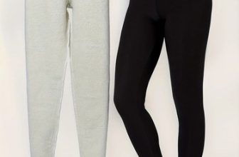 Women Winter Warm Sherpa Fleece Lined Leggings Thick Cashmere Thermal Pants US