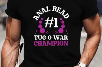 Anal Bead Champion T-Shirt, Funny  humour t shirt, Hilarious offensive tshirt