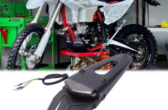For BETA RR300 350 RR400 RR50 Enduro Dirt Rear Fender LED Brake Stop Tail Light