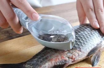Fish Skin Brush Scraping Fishing Scale Grater Remover Peeler Scaler Scraper Tool