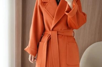 100% Wool Coat Women’s Wear 2024 Autumn/Winter Cashmere Coats Belt Overcoat