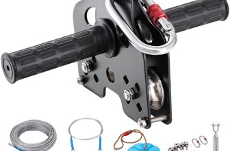 120 ft Zip Line Kit for Kids Adult Trolley Slackers Zipline Up to 500 lb