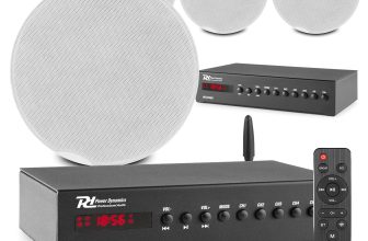 2-Zone Multi-room Smart Wireless WiFi & Bluetooth Ceiling Speaker System 4x FCS6