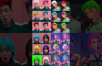 Squid Game & KPop Demon Hunters singing “POKÉDANCE”