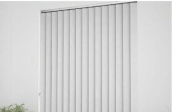 Complete Ready To Go Chevron Budget Vertical Blind Wand Control Operation 3.5″