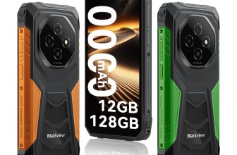 Blackview FORT 1 AI Rugged Smartphone 12GB+128GB 6.56″ Android 15 NFC Dual SIM