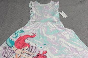 New Girls Ariel Disney Dress Size 8