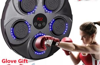 Smart Punching Boxing Electronic Music Machine Home Training Bluetooth With LED