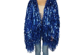 Festival Tinsel Jacket for Women| loose fit perfect for  Festivals and Carnival
