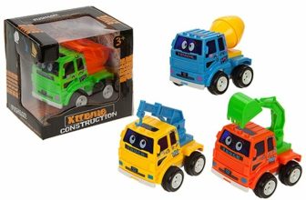 CONSTRUCTION TRUCKS FRICTION POWERED Truck Machines Vehicles Kids Birthday Gift