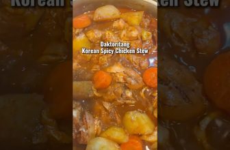 Daktoritang ( Korean Spicy Chicken Stew) Detailed recipe is at pinned comment! #koreanrecipe