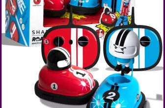 Sharper Image Road Rage Speed Radio Control Bumper Cars – Kids Toy RC Car Gift