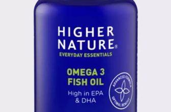 Higher Nature Omega 3 1000mg Fish Oil Capsules Eye Health 180 Capsules BBE 01/25