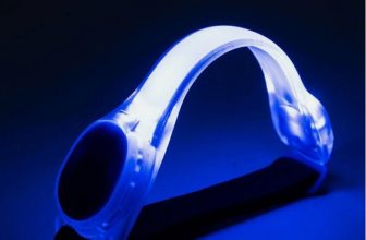 2 Pack LED Safety armbands Flashing Running cycling Night light Blue