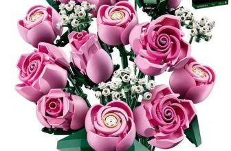 Botanicals Pretty Pink Roses for Adult – 10374 Building Kit Sealed Box (789 Pcs）