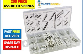 200pc Assorted Springs Extension Tension Compression Extended Compressed (4-24)