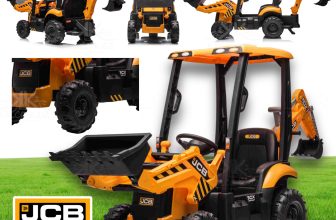Kids Electric Ride On Car JCB TRACTOR | 12V Licensed | Digger & Excavator + RC