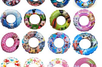 Kids Inflatable Swim Ring Girls Boys Swimming Toy Water Sport Aid Float Pool Fun