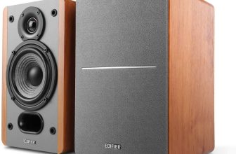Edifier P12 Passive Bookshelf Speakers 2 Way Speakers with Built-in Wall Mount