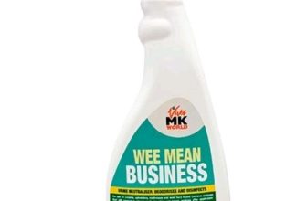 Wee Mean Business, pet urine neutraliser deodouriser enzymic fabric hard floors