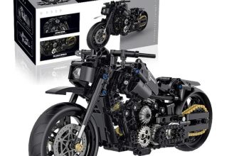 Motorcycle Building Blocks Classic Motorbike Model Kit 586PCS UK