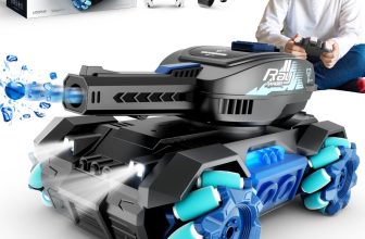 RC Tank That Shoots – Gesture Sensing Water Bullet Stunt Car Toy for Boys