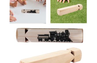 Children’s Wooden Train Whistle Music Instrument for Learning Activities