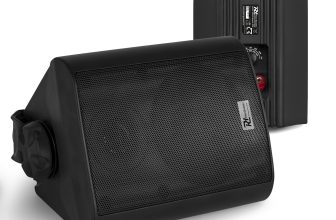 PD BC40V Black 4″ Weatherproof Outdoor Passive Speakers Garden Music Set