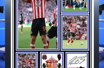 637 dan ballard sunderland signed photograph A4 framed unframed pp