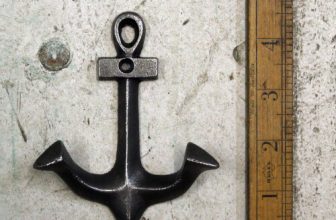 Antique Cast Iron Anchor Hat and Coat Hook  – 110mm