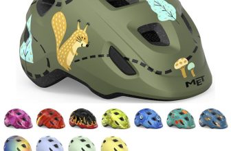 MET Hooray Kids Helmet – Lightweight, Reflective Decal (Bike / Cycling)