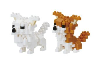 Nanoblock Chihuahuas – 180 pieces – New & Sealed – UK Seller – NBC_259 Chihuahua