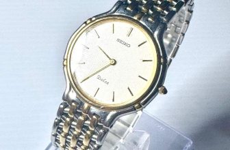 SEIKO Dolce 5E30 6A00 Quartz Dress Watch Luxury Classic Elegant Timepiece