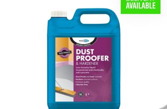 Bondit Dustproofer And Hardener 5L Clear Seals Concrete Chloride Free 5 Litre