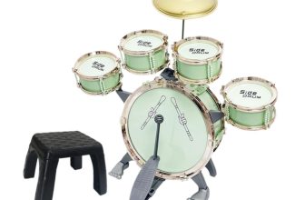 Kids Drum Set Percussion Musical Instruments Drum Toy for Concert Gift
