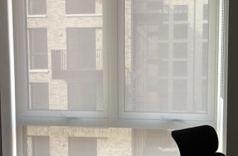 Twist2Go Atom Coastal Grey Double Roller Blind 152cm x 232.5cm drop, worth £244