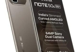 New Infinix Note 50s 5G+ 6.78″ 144Hz 64MP 6+128GB Factory Unlocked Dual SIM-GREY