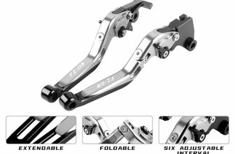 CNC Alu Motorcycle Folding Brake Clutch Lever For YAMAHA MT09 FZ09 FZ-09 13-20