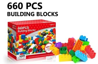 660 Pieces Building Blocks Children Diy Creative Bricks Educational Toy Gift NEW