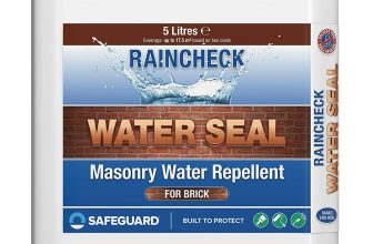 Raincheck Water Seal – Clear Exterior Waterproofing Brick Stone Mortar Sealer 5L