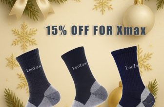 LAULAX Mens Work Socks Heavy Duty Breathable Cotton Outdoor Crew UK 9-11 4 pairs