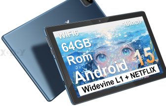 2025 NEW Android 15 Tablet 64GB ROM (1TB TF) 10 Inch WiFi6 6000mah Dual Camera