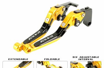 CNC Alu Motorcycle Folding Brake Clutch Lever For SUZUKI GSXR150 GSX-S125 17-18