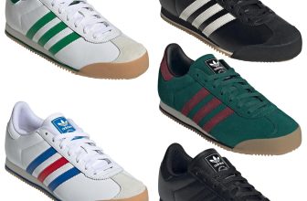 adidas ORIGINALS MEN’S KICK 74 TRAINERS SHOES SNEAKERS WHITE BLACK GREEN BLUE OG